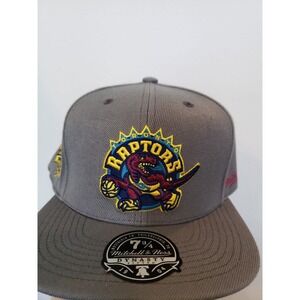 Toronto Raptors Hat Cap 1995 Inaugural Season Fitted 7 3/4 Mitchell & Ness